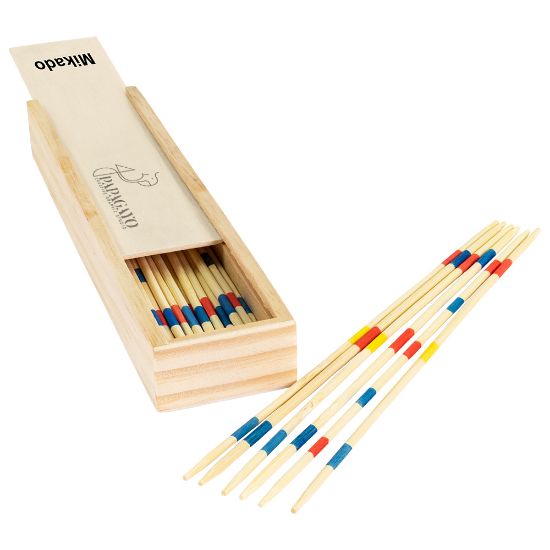 The Game Of Shangai Or Mikado Colored Plastic Sticks Stock Photo