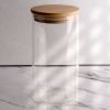 Picture of Bamboo Prase Glass Jar