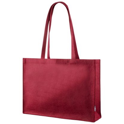 Shopping Bag in Red and Natural Rush I Portuguese Style Handbag