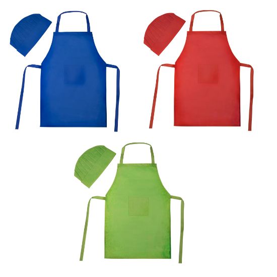 Picture of Cook Apron-Hat Set Kids